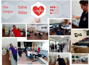 Campanhas filantr�picas aproximam institui��o e comunidade