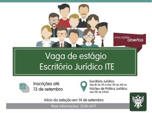 Escrit�rio Jur�dico oferece vaga para estagi�rio