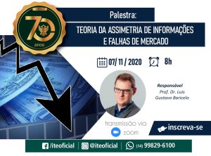 Atividade destaca a teoria da assimetria de informa��es e as falhas de mercado