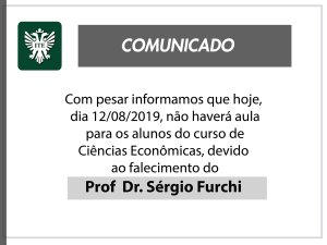 COMUNICADO