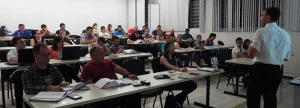 Ps recebe coordenador do Direito Botucatu para aulas sobre Processo de Execuo