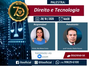 Palestra detalha o uso da tecnologia no Direito