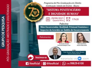 Grupo de estudo debate a gravidez no �mbito do encarceramento