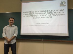 Marketing esportivo � tema de trabalho de professor iteano