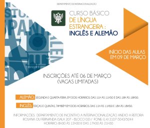 ITE abre inscri��es para cursos de ingl�s e alem�o