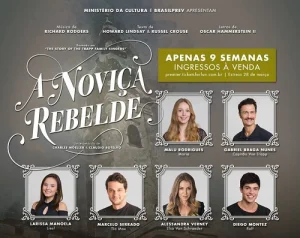 Projeto Teatro/Viagem Cultural convida para 'A Novia Rebelde'