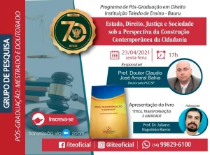 Grupo de estudo recebe autor de livro sobre tica, transformao e liberdade