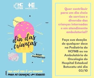 ITE Botucatu arrecada doces para crian�as em tratamento contra o c�ncer