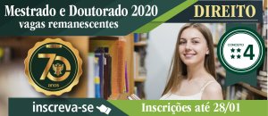 Mestrado e Doutorado 2020