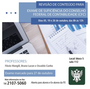 Revis�o de conte�do para o Exame de CFC
