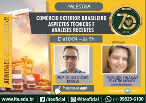 Palestra ensina sobre com�rcio exterior