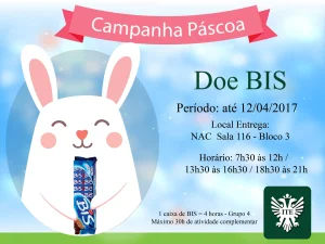 Venha participar da Campanha de Pscoa da ITE