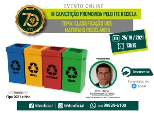 Palestra ensina sobre a classificao dos materiais reciclveis
