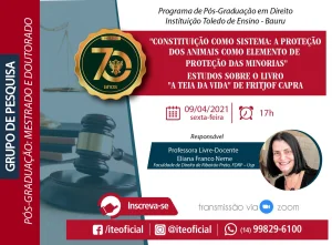 A proteo dos animais ser alvo de grupo de pesquisa nesta sexta