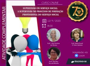 Curso online foca a supervis�o em Servi�o Social