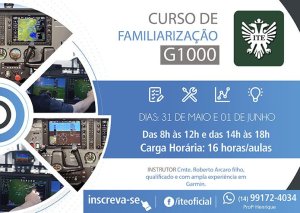 ITE oferece curso de familiariza��o do G1000