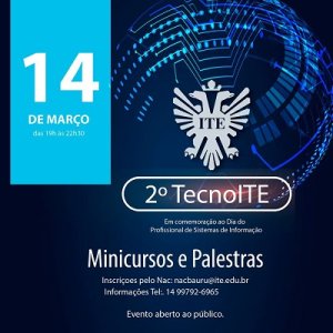 Est� no ar a programa��o do II TecnoITE
