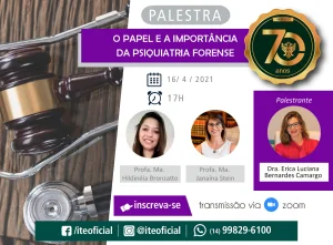 Palestra desvenda a psiquiatria forense