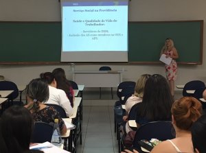 Palestra falou sobre Servi�o Social e Previd�ncia Social