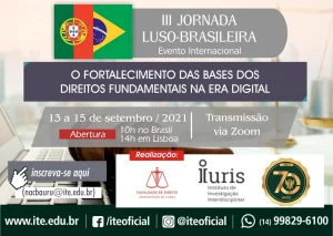 Abertas as inscries para a III Jornada Luso-Brasileira