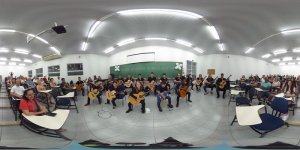 Camerata de Viol�es encanta p�blico com primeiro recital