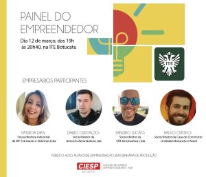 Painel do Empreendedor acontece nesta ter�a em Botucatu