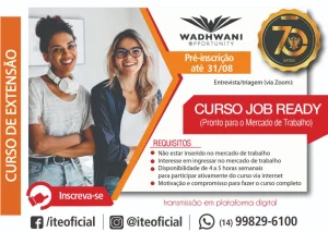 ITE e WF oferecem curso de capacitao para o mercado de trabalho