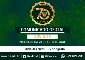 COMUNICADO OFICIAL COVID-19