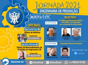 Jornada de Engenharia de Produ��o segue nesta quinta