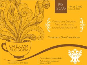 Caf�.com Filosofia discute a viol�ncia e os rumos do Pa�s