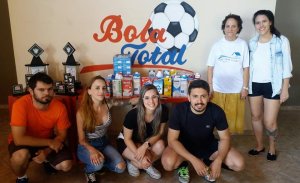 Torneios da Atl�tica da ITE Botucatu arrecadaram leite para entidade assistencial