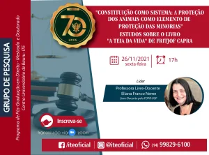 Grupo de pesquisa analisa a obra 'A teia da vida' nesta sexta
