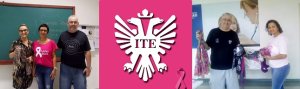 Outubro Rosa: campanha doa len�os e echarpes