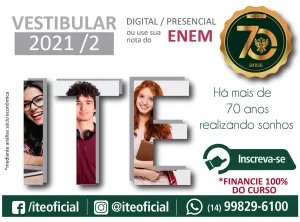 ITE abre inscries para o vestibular do segundo semestre