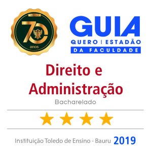 Administra��o e Direito ITE recebem 4 estrelas do Guia da Faculdade do Estad�o
