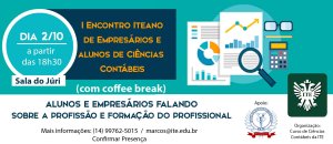 Vem a� o I Encontro Iteano de Empres�rios e estudantes de Ci�ncias Cont�beis
