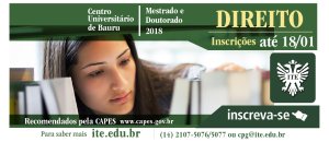 ITE abre inscri��es para o Mestrado e Doutorado em Direito