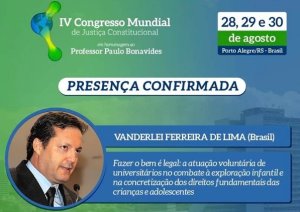 Iteano participa de evento mundial de Justi�a Constitucional