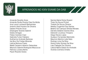 ITE aprova 84% no 1� Exame da OAB de 2018