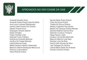 ITE aprova 84% no 1 Exame da OAB de 2018