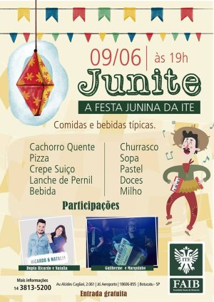 Junite acontece no pr�ximo dia 09/06 em Botucatu