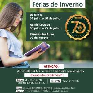 F�rias de Inverno!