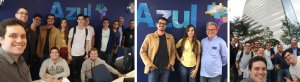 Ci�ncias Aeron�uticas: Visita t�cnica levou � empresa Azul Linhas A�reas