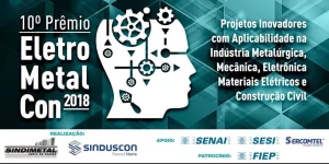 10 Prmio EletroMetalCon de Projetos Inovadores com Aplicabilidade na Indstria