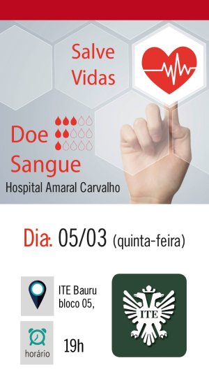 ITE realiza campanha de doa��o de sangue nesta quinta