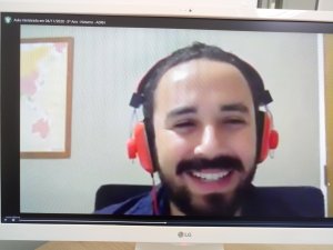 Egresso compartilha experi�ncias em aula de RH
