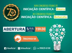 Congresso Iteano de Inicia��o Cient�fica acontece nesta sexta-feira