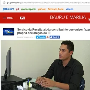 Iteano d entrevista sobre declarao do Imposto de Renda e apoio do NAF/ITE