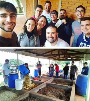 Iteanos realizam visita t�cnica � empresa Ciclo Limpo
