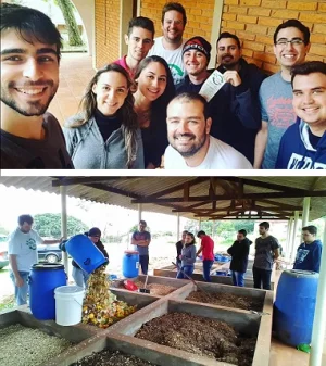 Iteanos realizam visita tcnica  empresa Ciclo Limpo